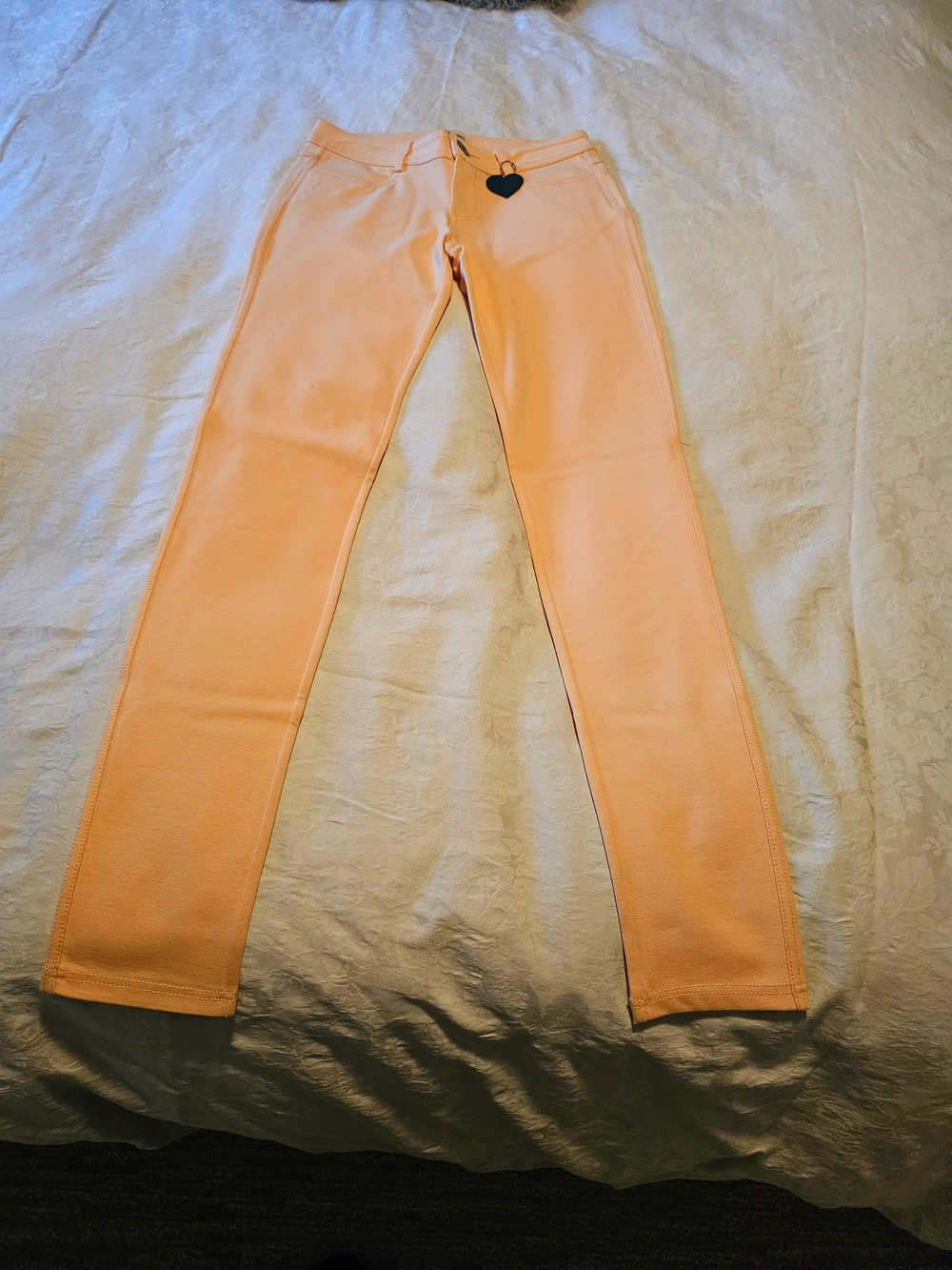 Women’s Peach Slim Jeans - Casual Stretch Comfort